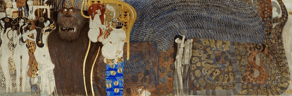 Beethoven Frieze, 1902 by Gustav Klimt