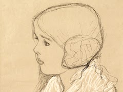 A Little Girl by Gustav Klimt