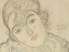 Portrait of a Lady by Gustav Klimt