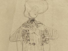 Standing Lady by Gustav Klimt