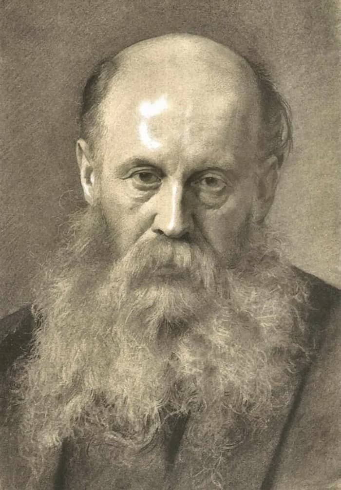 Portrait of a Man with Beard by Gustav Klimt