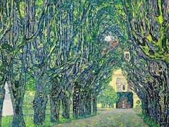 Avenue of Schloss Kammer Park by Gustav Klimt