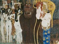 Beethoven Frieze by Gustav Klimt