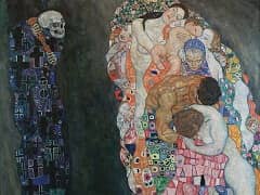 Death and Life by Gustav Klimt