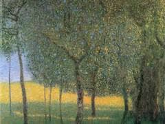 Fruit Trees by Gustav Klimt