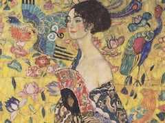 Lady With Fan by Gustav Klimt