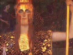 Pallas Athene by Gustav Klimt