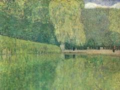 Park of Schonbrunn by Gustav Klimt