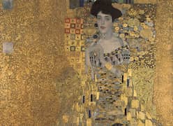 Portrait Of Adele Bloch Bauer by Gustav Klimt