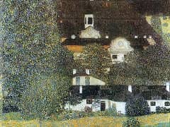 Schloss Kammer on Attersee II by Gustav Klimt