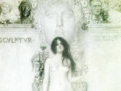 Sculpture by Gustav Klimt