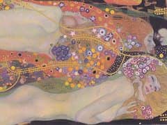 Serpents by Gustav Klimt