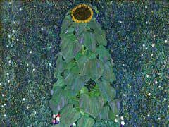 The Sunflowers by Gustav Klimt