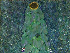 The Sunflower by Gustav Klimt