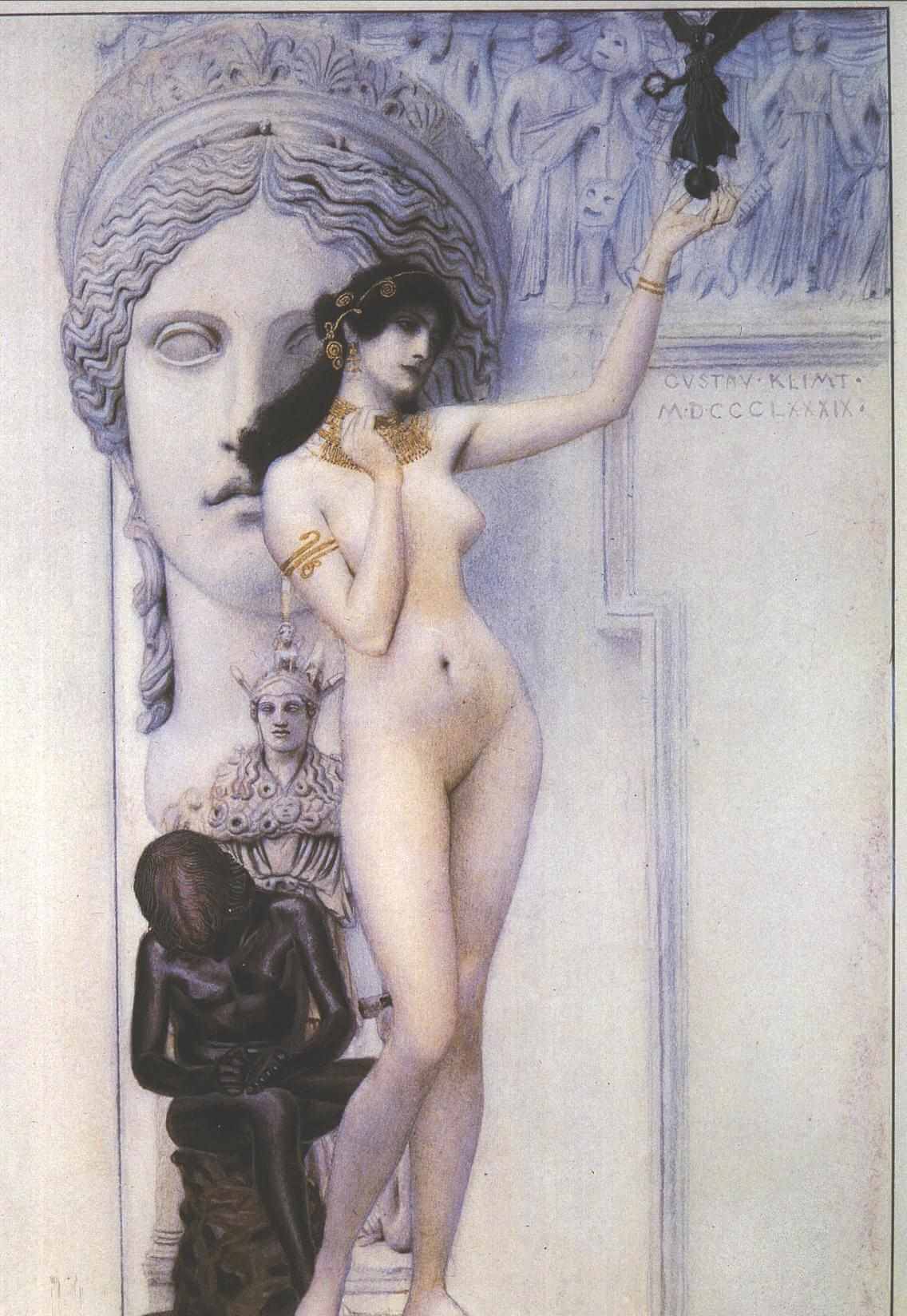 Allegory of Sculpture, 1889 by Gustav Klimt