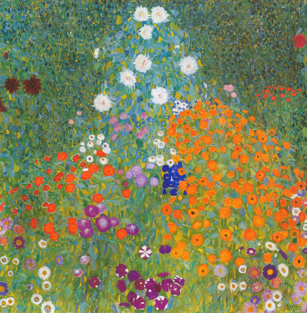 Bauerngarten, 1907 by Gustav Klimt