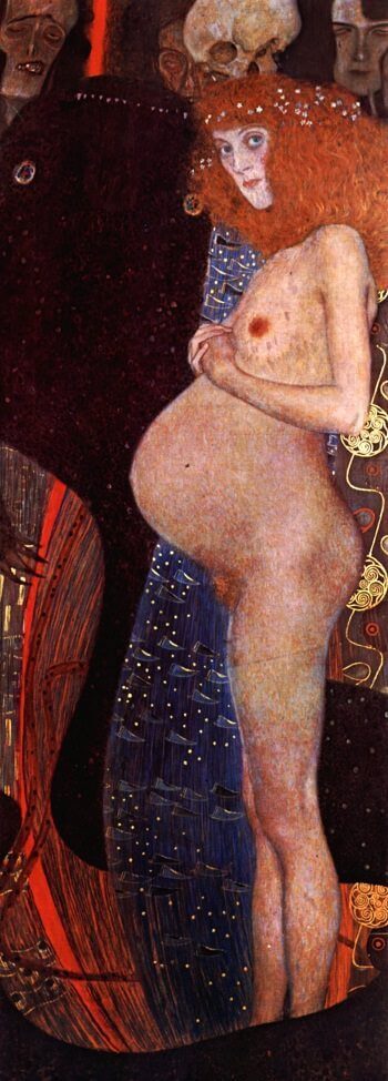 Hope I, 1903 by Gustav Klimt