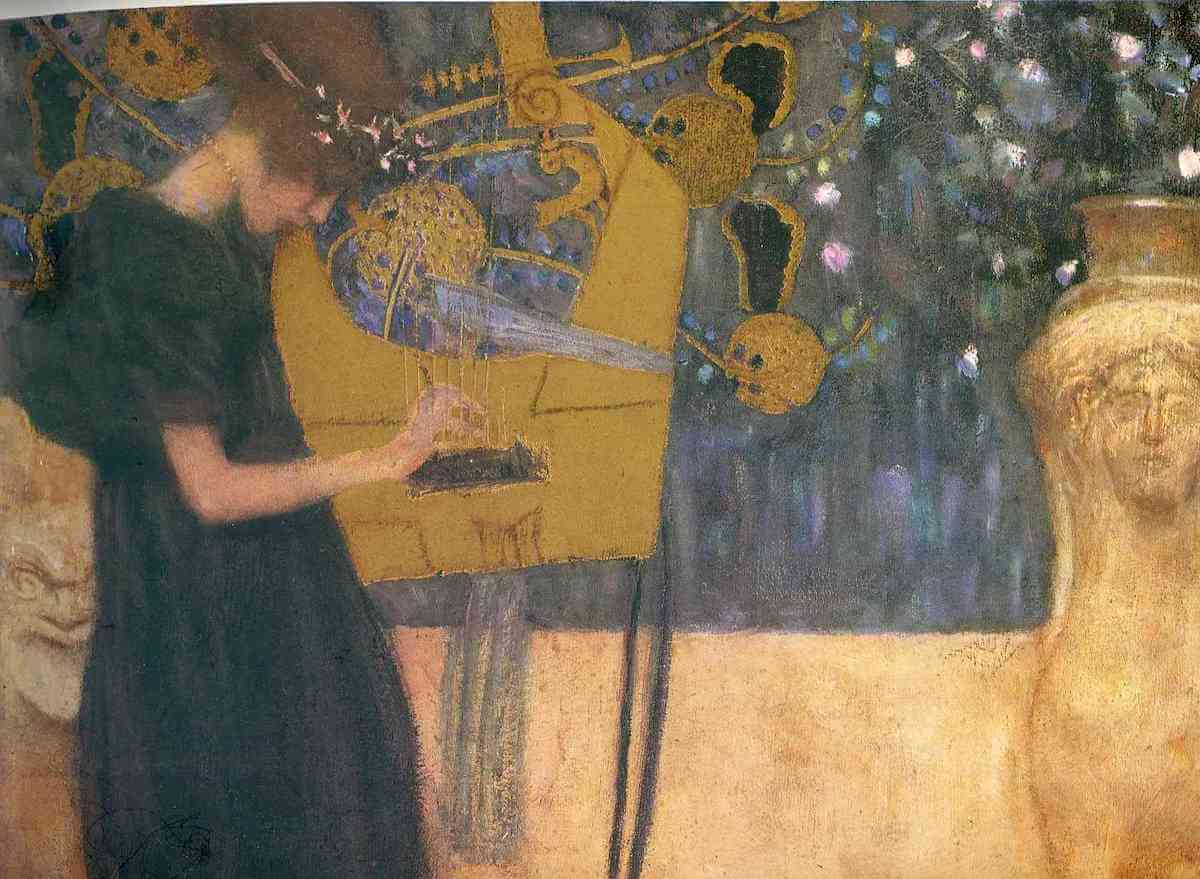 Music, 1895 by Gustav Klimt