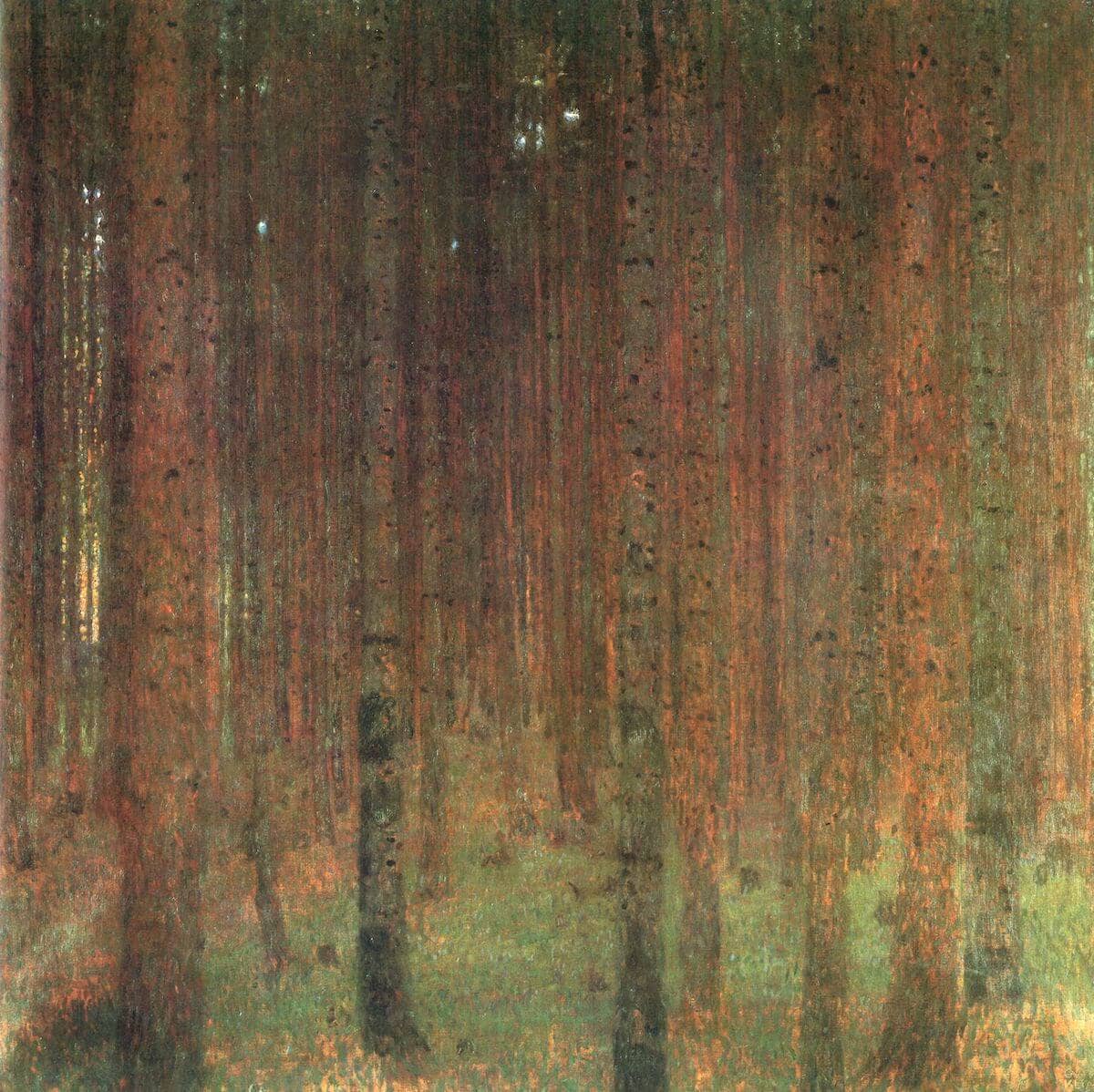 Pine Forest II, 1901 by Gustav Klimt