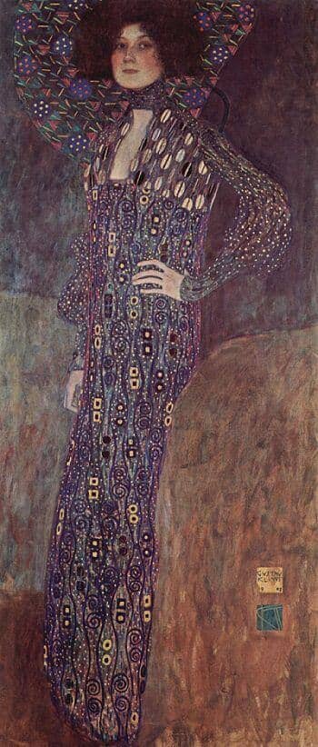 Portrait of Emilie Floge, 1902 by Gustav Klimt