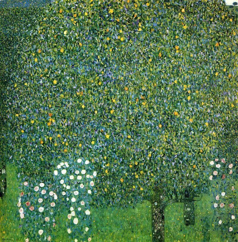 Roses Among the Trees, 1905 by Gustav Klimt