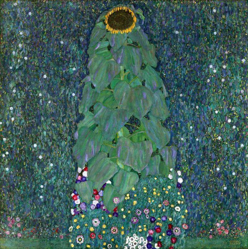 The Sunflowers, 1907 by Gustav Klimt